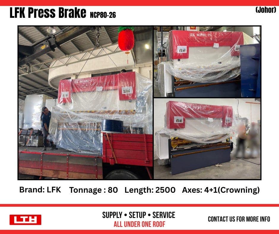 LFK NCP80-25 Press Brake — a practical, production-ready solution for daily bending work